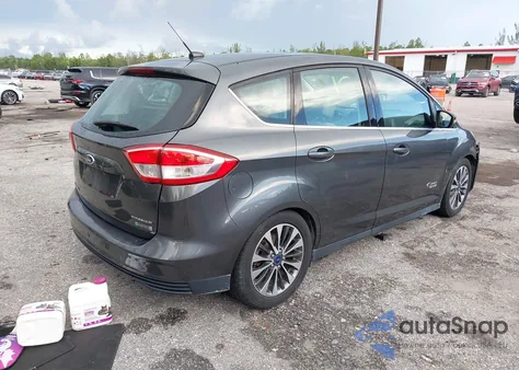 2017 Ford C-Max Energi Titanium from USA, damaged, VIN 1FADP5FU4HL101336